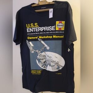 Old Navy Black Star Trek Graphic T-Shirt